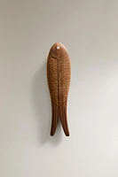 ACACIA WOOD FISH NUTCRACKER