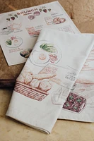 PACK OF BRUNCH PRINT COTTON NAPKINS (PACK OF 2)