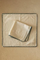 PACK OF COTTON LINEN CHESS PRINT NAPKINS (PACK OF 2)