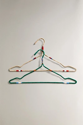 PACK OF COTTON CROCHET HANGERS (PACK 2)