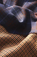 DOUBLE-FACED CHECK WOOL BLANKET