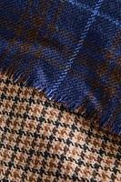 DOUBLE-FACED CHECK WOOL BLANKET