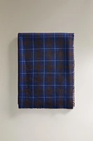 DOUBLE-FACED CHECK WOOL BLANKET