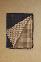 DOUBLE-FACED CHECK WOOL BLANKET