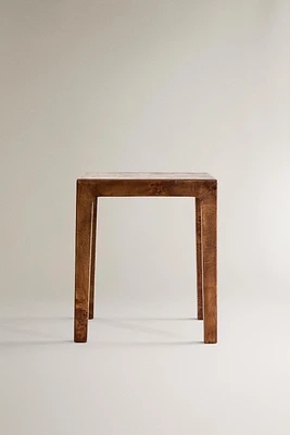 DARK WOODEN SIDE TABLE