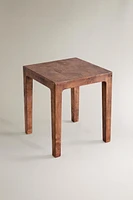 DARK WOODEN SIDE TABLE