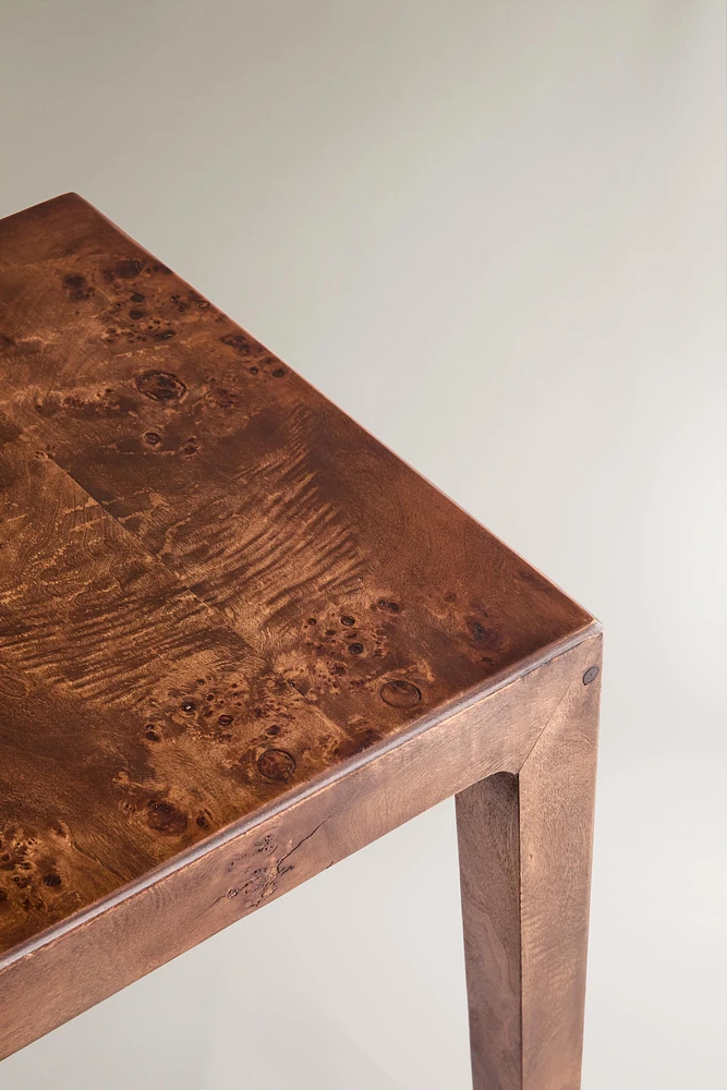 TABLE D’APPOINT BOIS FONCÉ