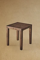 DARK WOODEN SIDE TABLE