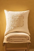 PATCHWORK THROW PILLOW COVER