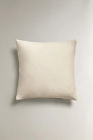 EMBROIDERED THROW PILLOW COVER