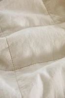 CHECK COTTON PERCALE QUILT