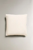 LINEN COTTON THROW PILLOW COVER