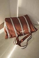 STRIPED COTTON TOTE BAG X TENSIRA