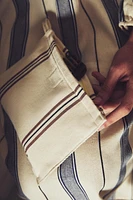 STRIPED COTTON TOILETRY BAG X TENSIRA