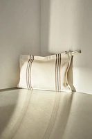 STRIPED COTTON TOILETRY BAG X TENSIRA