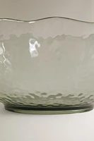 HAMMERED EFFECT WAVY PICNIC SALAD BOWL