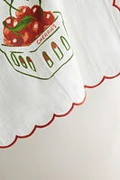 CHERRY PRINT KITCHEN TOWEL