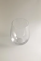 SET OF ROUNDED GLASS TUMBLERS (SET OF 3)