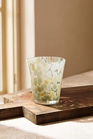 SPECKLED GLASS TUMBLER