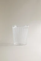 BOROSILICATE TUMBLER WITH LINES