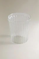 BOROSILICATE TUMBLER WITH LINES