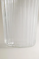 SOFT DRINK TUMBLER WITH LINES