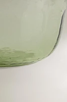 HAMMERED GLASS SALAD BOWL