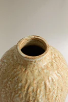 TEXTURED CERAMIC VASE