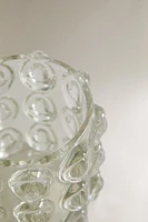 GLASS SPHERE TEALIGHT HOLDER