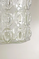 GLASS SPHERE TEALIGHT HOLDER