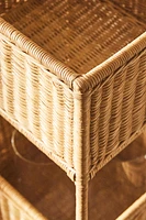 RATTAN STORAGE UNIT