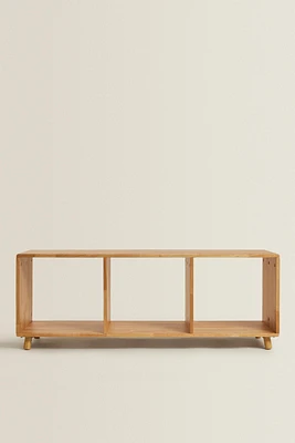 WOOD STORAGE SIDEBOARD