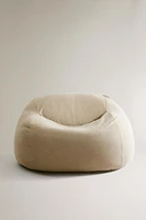 LARGE BEAN BAG CHAIR WITH REMOVABLE COVER