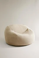 LARGE BEAN BAG CHAIR WITH REMOVABLE COVER