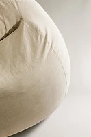 LARGE BEAN BAG CHAIR WITH REMOVABLE COVER