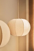 LARGE LINEN CEILING LAMP