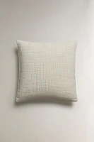 STRIPED THROW PILLOW COVER