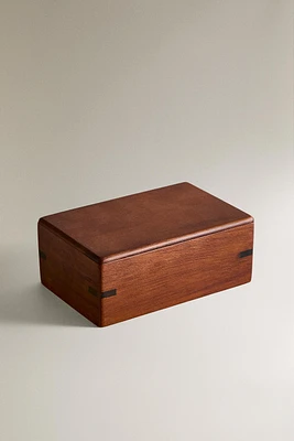 WOODEN JEWELRY BOX