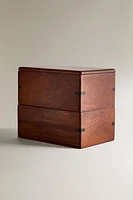 WOODEN JEWELRY BOX