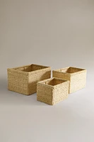 RECTANGULAR SEAGRASS BASKET