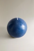 LARGE ROUND DECORATIVE CANDLE