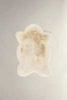 IRREGULAR FUZZY SMALL AREA RUG