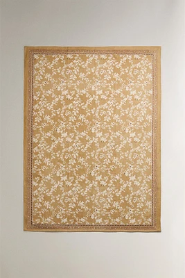 LARGE BLOCK PRINT AREA RUG