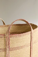 SEAGRASS BASKET WITH HANDLES