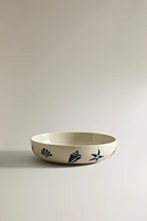 BOWL WITH SEA MOTIFS