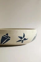 BOWL WITH SEA MOTIFS