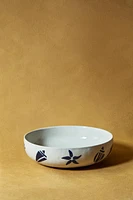 BOWL WITH SEA MOTIFS