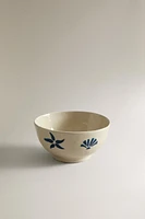 SMALL BOWL WITH SEA MOTIFS