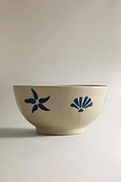 SMALL BOWL WITH SEA MOTIFS