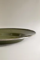 CAMPING EXTERIOR ENAMEL DINNER DISH